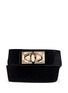 Main View - Click To Enlarge - GIVENCHY - Double wrap shark tooth pony hair bracelet