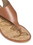 Detail View - Click To Enlarge - SAM EDELMAN - 'Tallulah' buckle leather thong sandals
