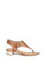 Main View - Click To Enlarge - SAM EDELMAN - 'Tallulah' buckle leather thong sandals
