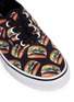 Detail View - Click To Enlarge - VANS - 'Authentic Late Night' hamburger print canvas kids sneakers