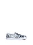 Main View - Click To Enlarge - VANS - 'Classic' reverse floral print kids slip-ons