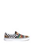 Main View - Click To Enlarge - VANS - 'Classic Late Night' burger print canvas slip-ons
