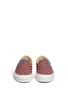Front View - Click To Enlarge - VANS - 'OG Classic LX' woven check leather slip-ons
