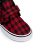 Detail View - Click To Enlarge - VANS - 'Chukka V' gingham twill toddler shoes