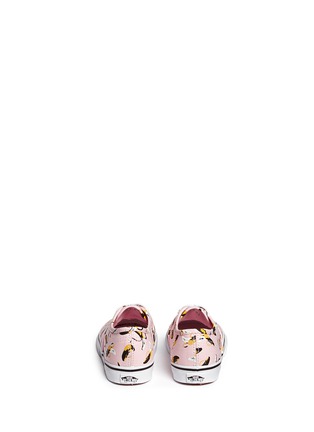 Back View - Click To Enlarge - VANS - 'Authentic Banana' print canvas toddler sneakers