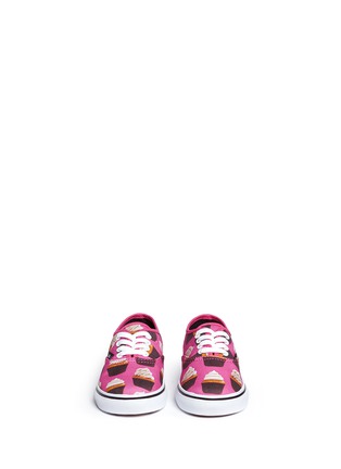 Figure View - Click To Enlarge - VANS - 'Authentic Late Night' cupcake print canvas toddler sneakers
