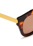Detail View - Click To Enlarge - SPEKTRE - 'Mon Amour' tortoiseshell acetate angular sunglasses