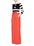 Figure View - Click To Enlarge - ALICE & OLIVIA - Stace Face stripe cardigan