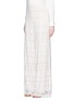 Front View - Click To Enlarge - ALICE & OLIVIA - 'Athena' lace wide leg flare pants