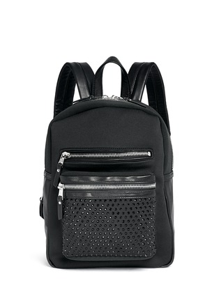 Main View - Click To Enlarge - ASH - 'Nicki' crystal embellished neoprene small backpack