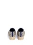 Back View - Click To Enlarge - ASH - 'Xem' crochet glitter flatform espadrilles
