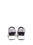 Back View - Click To Enlarge - PEDDER RED - 'Ari' air cushion sneaker sole glitter sandals