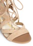 Detail View - Click To Enlarge - SAM EDELMAN - 'Yardley' caged suede sandals