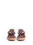 Front View - Click To Enlarge - SAM EDELMAN - Rosa' beaded cork wedge sandals