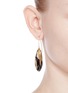 Figure View - Click To Enlarge - NIIN - 'Umbra' hook pendant earrings