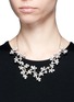 Figure View - Click To Enlarge - ERICKSON BEAMON - 'I Do' Swarovski crystal glass pearl branch necklace