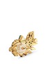 Detail View - Click To Enlarge - ERICKSON BEAMON - 'St. Moritz' Swarovski crystal 24k gold plated earrings