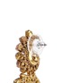 Detail View - Click To Enlarge - ERICKSON BEAMON - 'Swan Lake' Swarovski crystal 24k gold plated crescent earrings