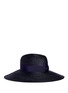 Figure View - Click To Enlarge - LANVIN - Grosgrain ribbon straw capeline hat