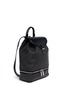 Figure View - Click To Enlarge - ALEXANDER MCQUEEN - Stud leather backpack
