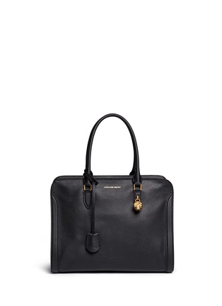 Main View - Click To Enlarge - ALEXANDER MCQUEEN - 'Padlock' large leather tote
