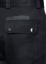 Detail View - Click To Enlarge - VALENTINO GARAVANI - 'Camu Noir' cotton twill shorts