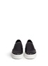 Figure View - Click To Enlarge - PEDDER RED - 'Aidan' stud leather skate slip-ons