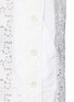 Detail View - Click To Enlarge - SACAI - Button poplin trim star lace T-shirt dress