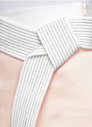 Detail View - Click To Enlarge - 3.1 PHILLIP LIM - Judo belt charmeuse skirt