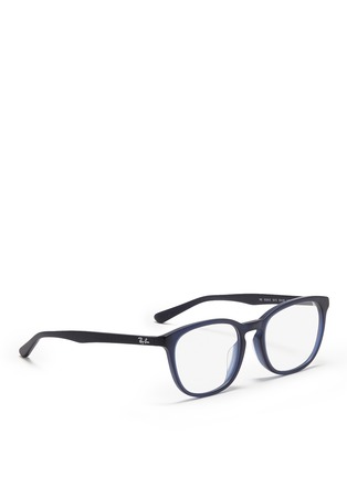 Figure View - Click To Enlarge - RAY-BAN - Matte acetate optical glasses