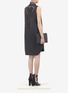 Figure View - Click To Enlarge - ALEXANDERWANG - Cut-out back cotton-poplin shirt dress