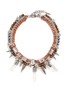 Main View - Click To Enlarge - MOUNSER - Eno quartz crystal drop collar necklace