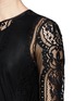 Detail View - Click To Enlarge - MO&CO. EDITION 10 - Guipure lace dress