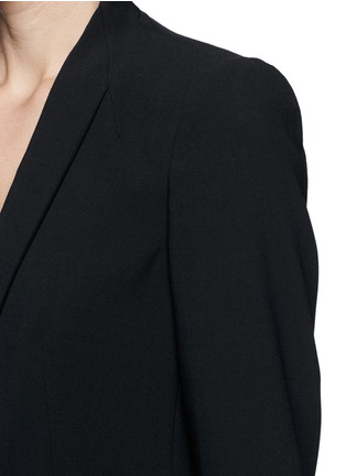 Detail View - Click To Enlarge - ARMANI COLLEZIONI - Stretch wool jacket