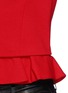 Detail View - Click To Enlarge - ARMANI COLLEZIONI - Structured peplum jacket