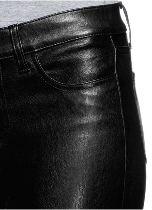 Detail View - Click To Enlarge - J BRAND - Lamb leather skinny pants