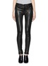 Main View - Click To Enlarge - J BRAND - Lamb leather skinny pants