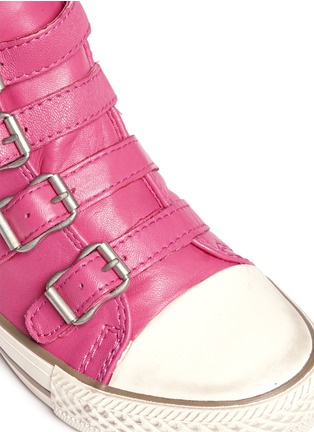 Detail View - Click To Enlarge - 90115 - Fanta' leather kids sneakers