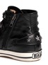 Detail View - Click To Enlarge - ASH - Fifi' star stud leather kids sneakers