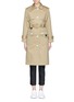 Main View - Click To Enlarge - COMME MOI - Cotton twill belted trench coat