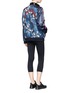 Figure View - Click To Enlarge - THE UPSIDE - Cherry blossom print bomber jacket