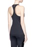 Back View - Click To Enlarge - ALALA - Grid embossed racerback performance tank top