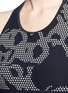 Detail View - Click To Enlarge - 72993 - 'Submerge' camouflage jacquard sports tank top