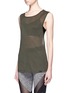 Front View - Click To Enlarge - 72993 - 'Aura' crisscross back tank top