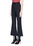 Front View - Click To Enlarge - PROENZA SCHOULER - Virgin wool cropped flared pants