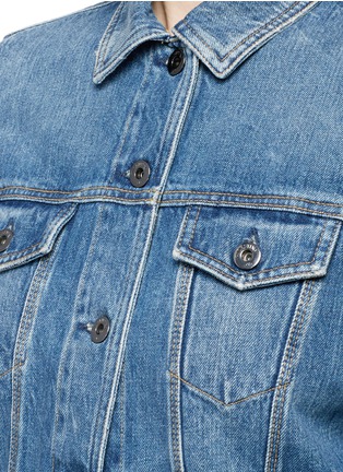 Detail View - Click To Enlarge - VALENTINO GARAVANI - 'Rockstud Untitled 19' denim jacket