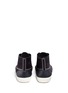 Back View - Click To Enlarge - ALEXANDER WANG - 'Perry' suede high top sneakers
