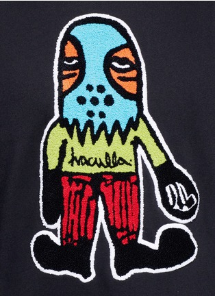 Detail View - Click To Enlarge - HACULLA - 'Bite Me' French terry patch sweatshirt