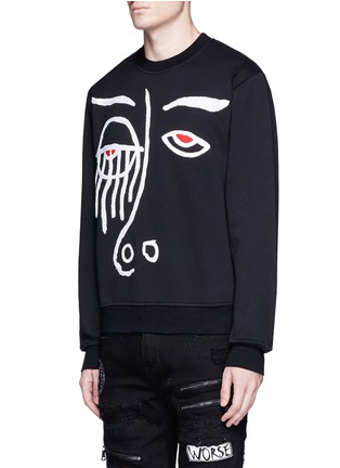 Front View - Click To Enlarge - HACULLA - 'Hi-Life' French terry patch sweatshirt