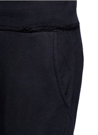 Detail View - Click To Enlarge - HACULLA - 'Schizo' distressed drop crotch sweatpants